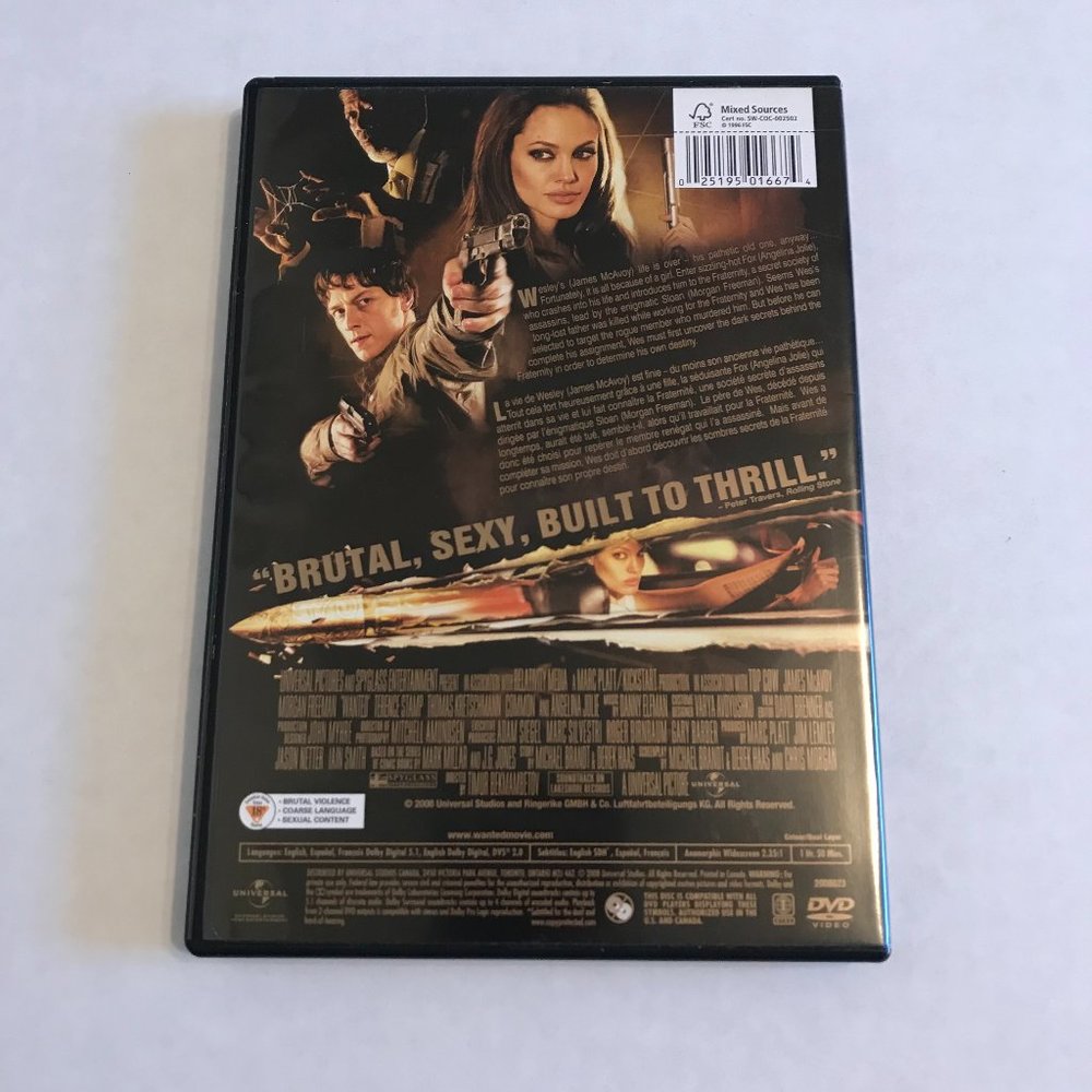 Wanted DVD - Picture 2 of 4